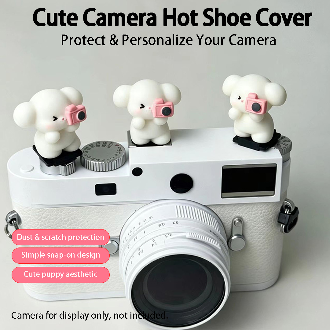 Leuke 3D Puppy Camera Hot Shoe - Canon Camera Eos R8 recensie en prijs